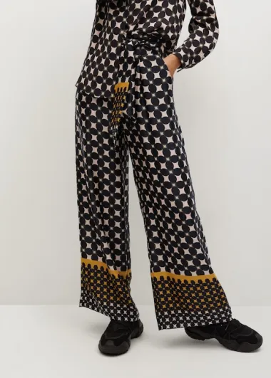 Hlače s uzorkom za outfit dostojan modne piste