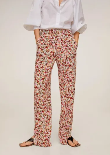 Hlače s uzorkom za outfit dostojan modne piste