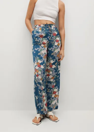 Hlače s uzorkom za outfit dostojan modne piste