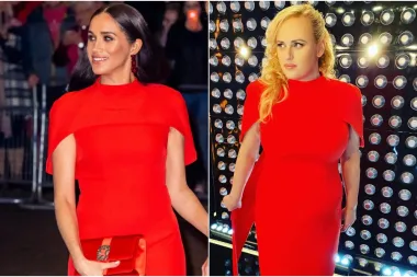 Tko je nosi bolje? Rebel Wilson i Meghan Markle zablistale u istoj haljini