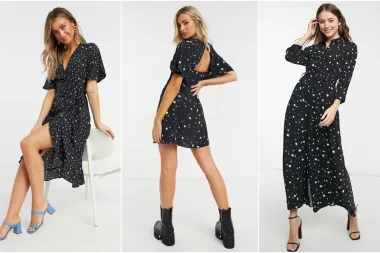 Zvjezdice na haljinama: Mini, midi i maxi modeli za sve prilike
