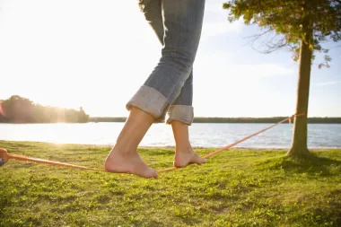 Slackline - jedina traka po kojoj želimo hodati