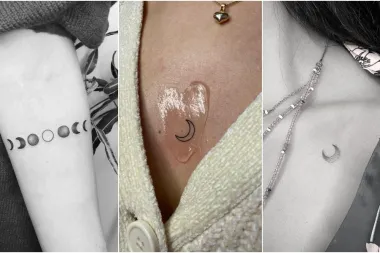 Trebaš inspiraciju za tetovažu? Decentni motivi mjeseca uvijek su odlična ideja