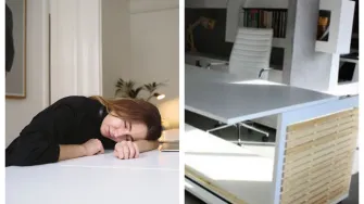 Ovo nam treba! Radni stol koji se pretvara u krevet kao stvoren za ured