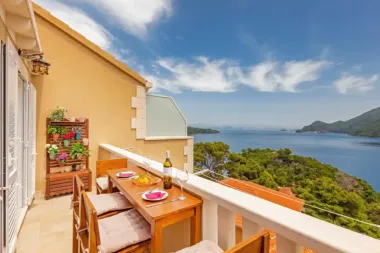 Šarmantan apartman na Mljetu s nevjerojatnim pogledom na more