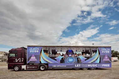 LMF festival spektakularno najavljen na najvećoj pokretnoj party pozornici u Hrvtaskoj