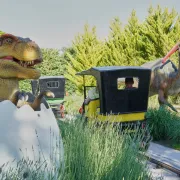 Provezite se kroz Jurski park i zabavite s veselom ekipom dinosaura!