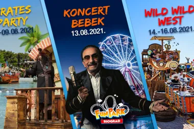 Vrhunac sezone donosi vrhunac zabave u Fun Parku Biograd!