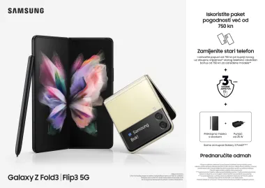 Preklopni telefoni Samsung Galaxy Z Fold3 i Galaxy Z Flip3 nepogrešivi su izbor za svaki stil