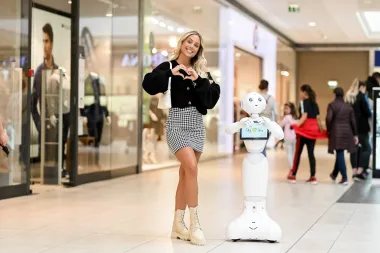 Upoznajte Pepper - prvog humanoidnog robota u shopping centru