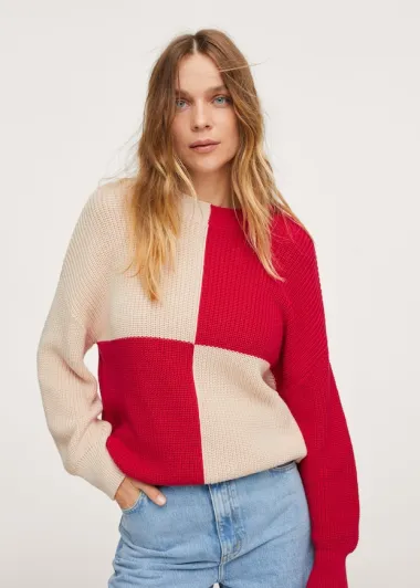 Color block pletivo podići će svaki zimski outfit