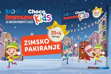 Poklonite mališanima Biorela® Choco Immuno Kids adventski kalendar!