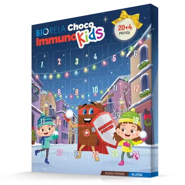 Poklonite mališanima Biorela® Choco Immuno Kids adventski kalendar!