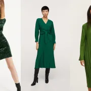 Mango i Zara haljine u zelenoj boji - komadi u 'it' boji