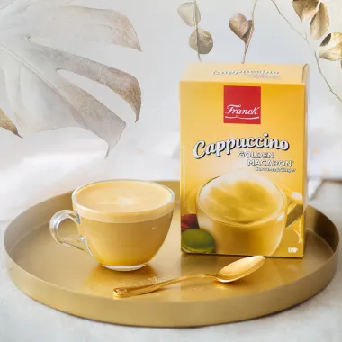 Za sve željne uzbudljivih okusa i zlatne boje – novi Franck Golden Macaron Cappuccino
