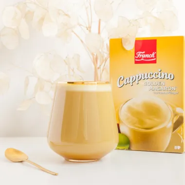Za sve željne uzbudljivih okusa i zlatne boje – novi Franck Golden Macaron Cappuccino