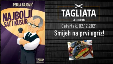 Stand up i večera 'vole se javno'- Smijeh na prvi ugriz