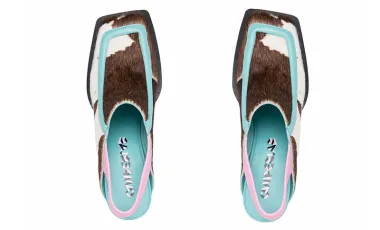 Top ili flop? Bi li se usudila nositi ove slingback cipele s kravljim uzorkom?