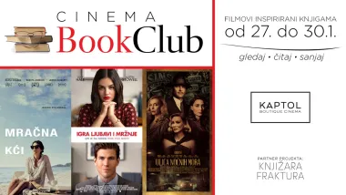 Cinema Book Club – CineStar donosi novi koncept za sve ljubitelje knjiga i filmova