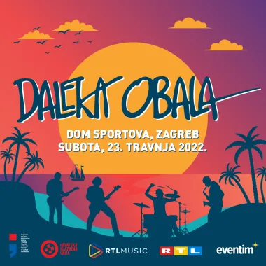 RTL Music najavljuje prvi veliki koncert Daleke obale u 2022. godini
