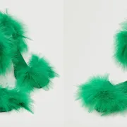 Bizarna obuća novi je 'IT' trend: Mango predstavio Grinch zelene čupave štikle