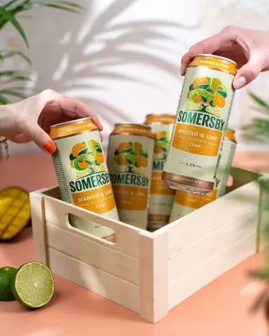Idemo u tropske krajeve – novim Somersby Mango & Limeta okusom