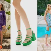 Podižu svaki look: Upečatljive sandale na petu u jarkim bojama