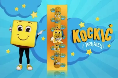 Kockić zna koliko je sati: Vrijeme je za cool modni dodatak - Kockićev sat!
