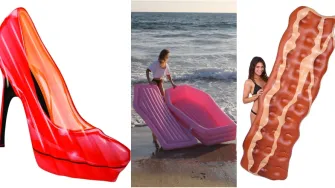 Plutajuća slanina, štikla ili lijes? Ovi bizarni napuhanci osvajaju plaže ovog ljeta
