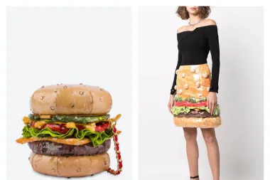 Modna poslastica za gurmanke? Moschino hamburger suknja i torbica su na sniženju