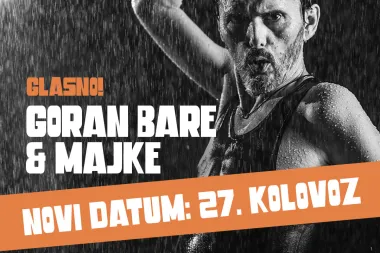 Goran Bare i Majke imaju novi datum odgođeneg koncerta u Šibeniku!