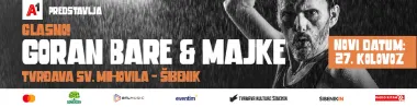 Goran Bare i Majke imaju novi datum odgođeneg koncerta u Šibeniku!