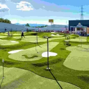 Otvoreni prvi mini golf tereni na krovu trgovačkog centra