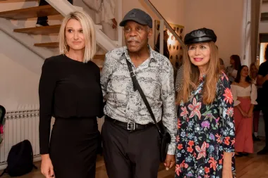 Ni Danny Glover nije propustio izložbu dubrovačke akademske slikarice Ivone Šimunović