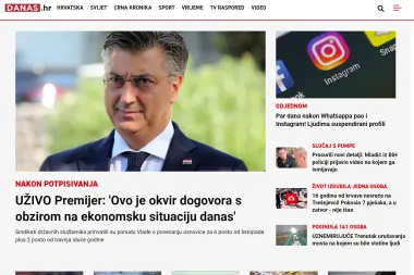 Danas.hr - sav informativni sadržaj RTL-a pronađite online, na novom news portalu!
