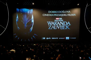Marvelovi junaci dominirali na premijeri filma Black Panther: Wakanda zauvijek u CineStaru Arena IMAX
