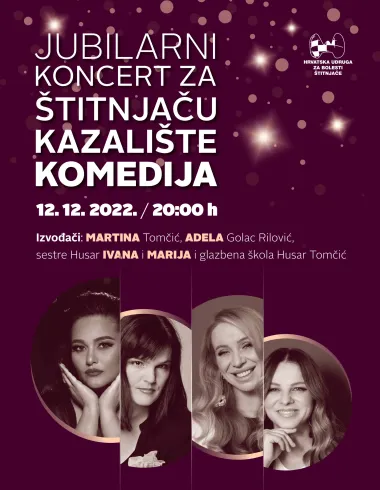 Ivana i Marija Husar, Martina Tomčić i brojni drugi pjevat će na koncertu povodom 15. godišnjice djelovanja Hrvatske udruge za bolesti štitnjače