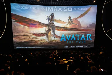 U zagrebačkom kinu CineStar Arena IMAX® je sinoć održana premijera dugoočekivanog filma Jamesa Camerona 'Avatar: Put vode'