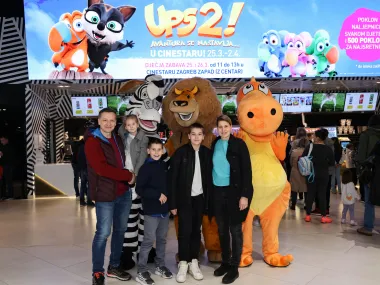 Vikend u CineStaru uz animirani hit 'Ups 2!: Avantura se nastavlja' privukao brojne obitelji željne zabave
