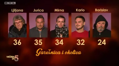 Prva jedinica u sezoni, a Ljiljana pobjednica tjedna: 'Strašno sam dirnuta'