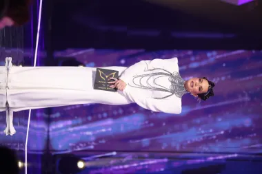 Nikolina Pišek zablistala u polufinalnoj večeri - nosi haljinu Matije Vuice