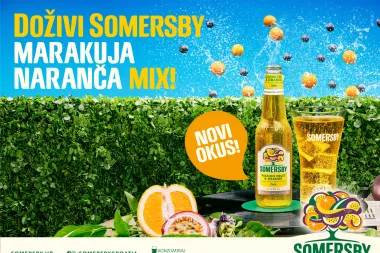 Stigao je novi Somersby Marakuja Naranča