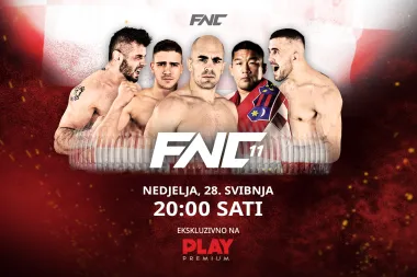 ‘FNC 11: Fight For Legacy’ MMA spektakl godine iz Arene Zagreb gledajte samo na PLAY Premiumu