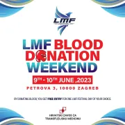 Učini dobro djelo-daruj krv i (zasluženo) zabavi se na LMF festival