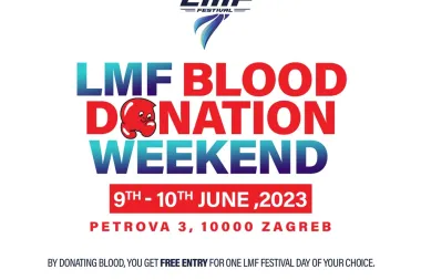 Učini dobro djelo-daruj krv i (zasluženo) zabavi se na LMF festival