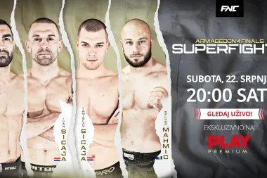 FNC 'Armagedon': Borilački MMA spektakl iz Bugojna na rasporedu je u subotu uživo na PLAY Premiumu
