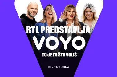 RTL donosi jedinstvenu streaming platformu na hrvatskom tržištu. 27. kolovoza stiže Voyo!
