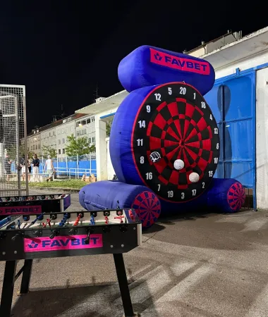 Održane Favbet zabavne igre na nogometnoj utakmici NK Lokomotiva i NK Osijek