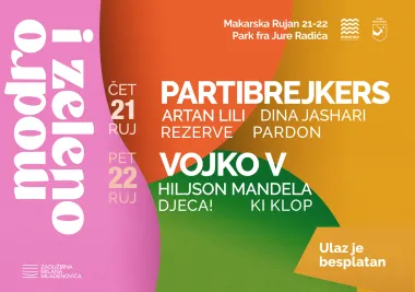 Ne propustite novi glazbeni festival u Makarskoj "Modro i zeleno" 21. i 22. rujna