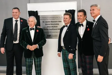 Optical Express podržao svečani bal Zaklade Moulsdale na kojem je prisustvovao i Sir Jackie Stewart